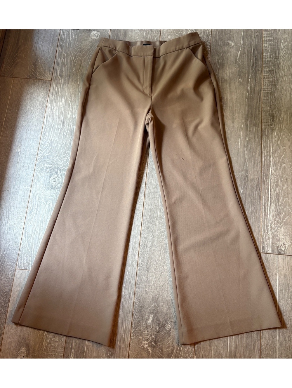 Express Editor Flare High-Rise Trousers